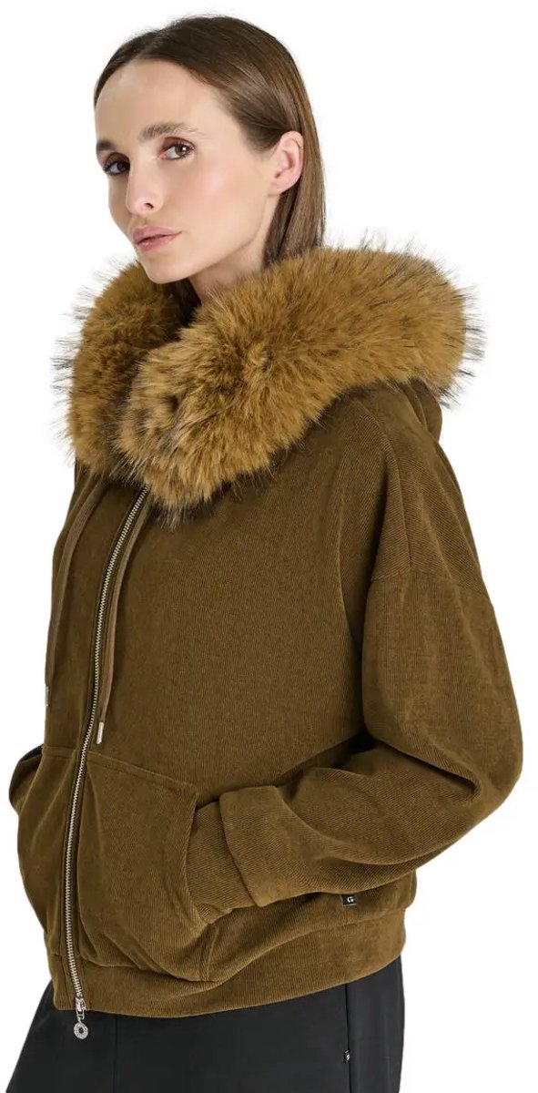 Kapuzenjacke mit Reißverschluss für Damen Le Temps des cerises Chey