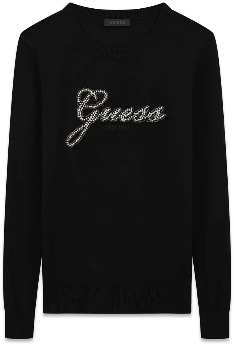 Pull Georgia mit Logo und Rundhalsausschnitt für Damen Guess
