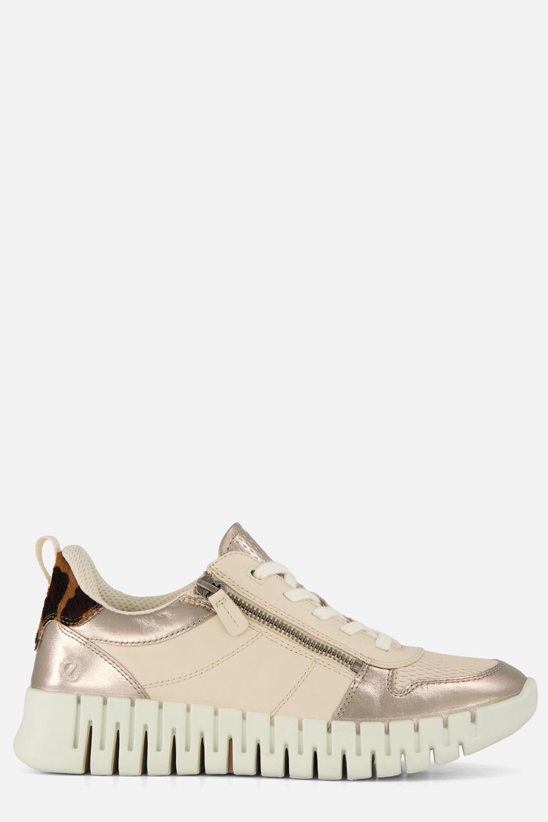 Damen Sneaker mit Reißverschluss und Schnürsenkeln Ecco Gruuv