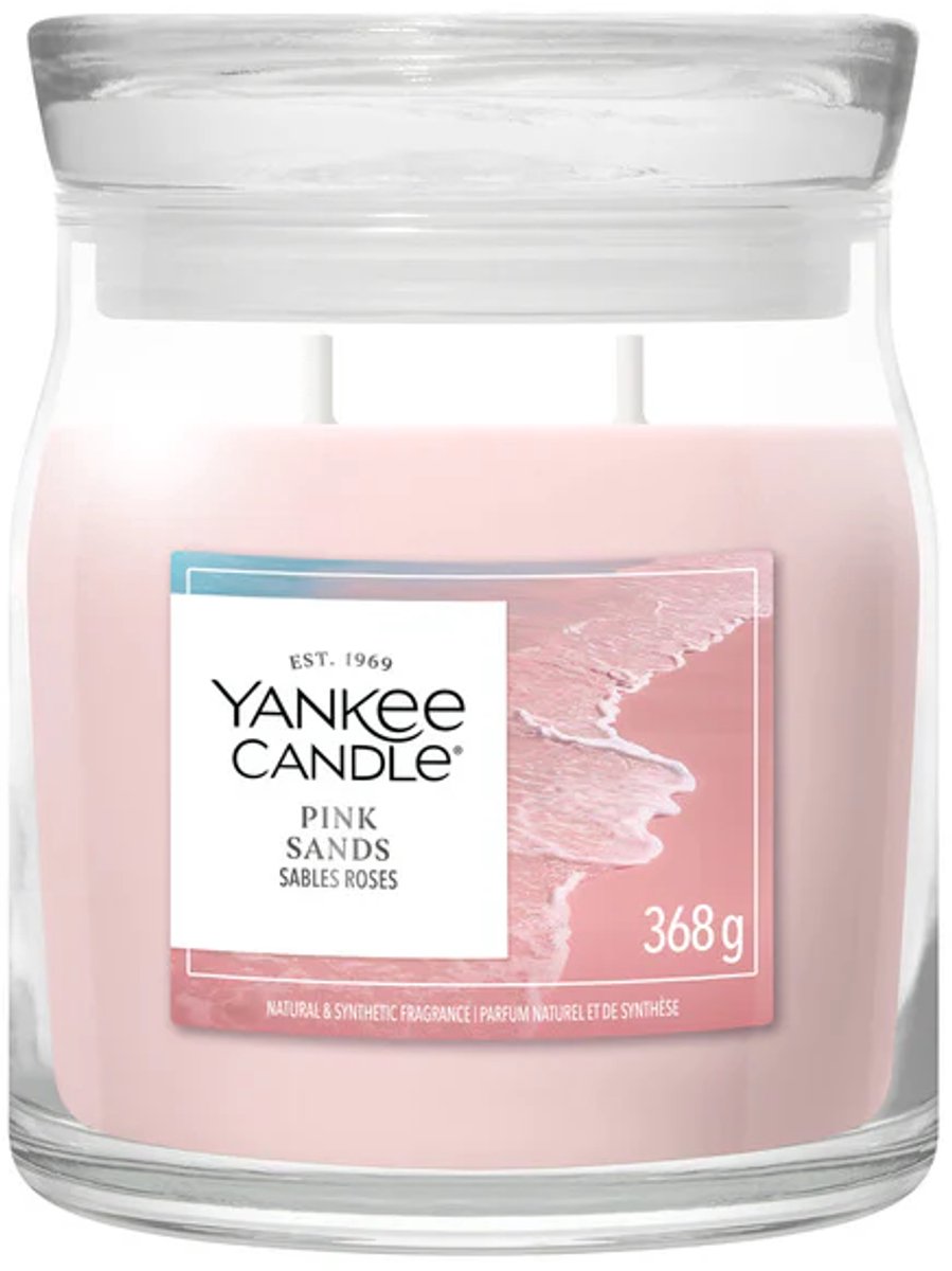Yankee Candle Pink Sands Signature Jar Medium