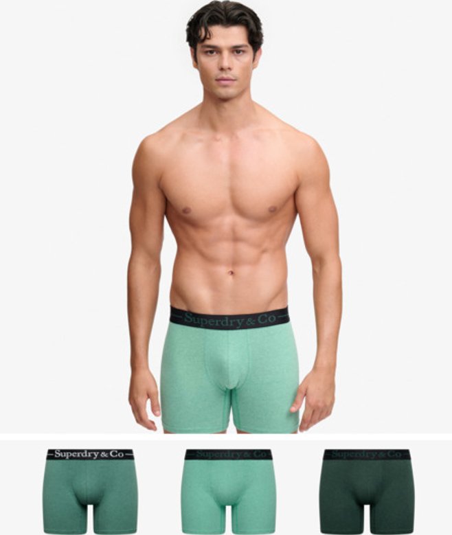 Superdry Herren & Co Boxer Triple Pack Multiple Colours - Größe: XL
