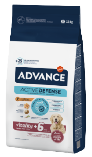 Advance Maxi Senior Huhn & Reis – Große Rassen 12 Kg