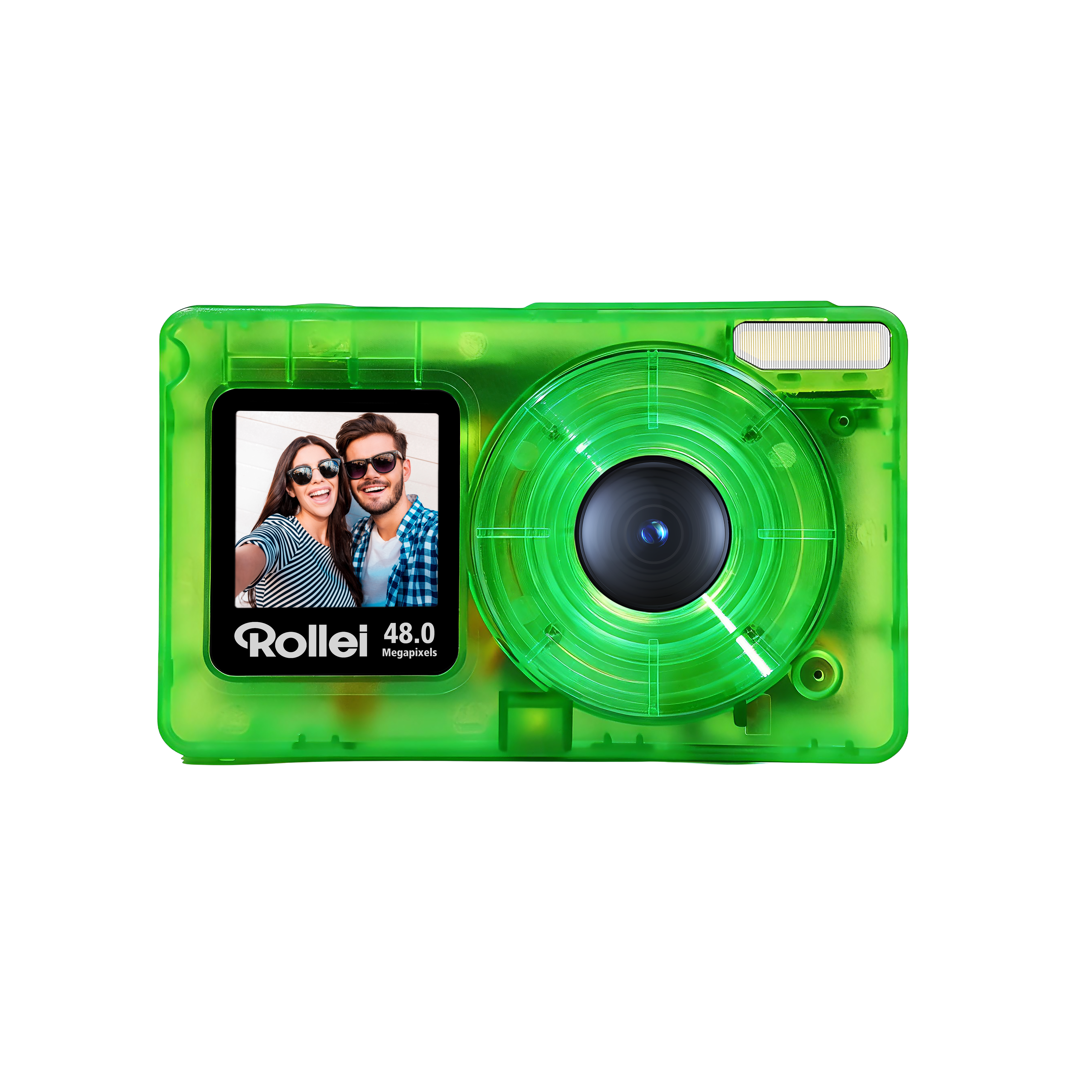 Rollei - Compactline Pocket Transparent – ​​48 MP Kamera 4K