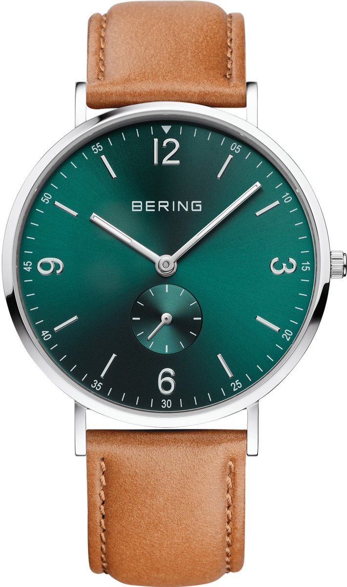 Bering 14040-508 Herrenuhr Classic Small Second 40mm 3ATM