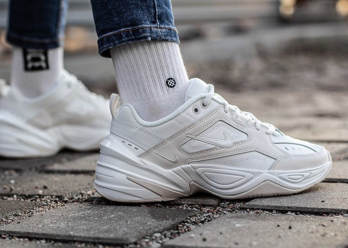Nike M2K Tekno Summit White Damen Sneaker Creme Phantom AO3108-006 36 gray