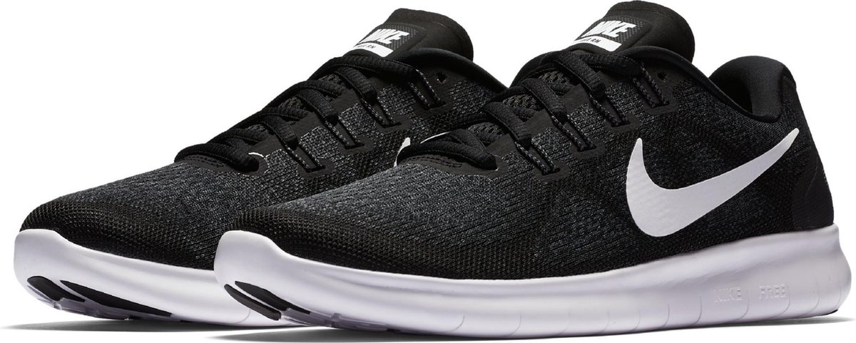 Nike Free Rn 2017 'Schwarz Dunkelgrau' Damen 880840-001 39 black