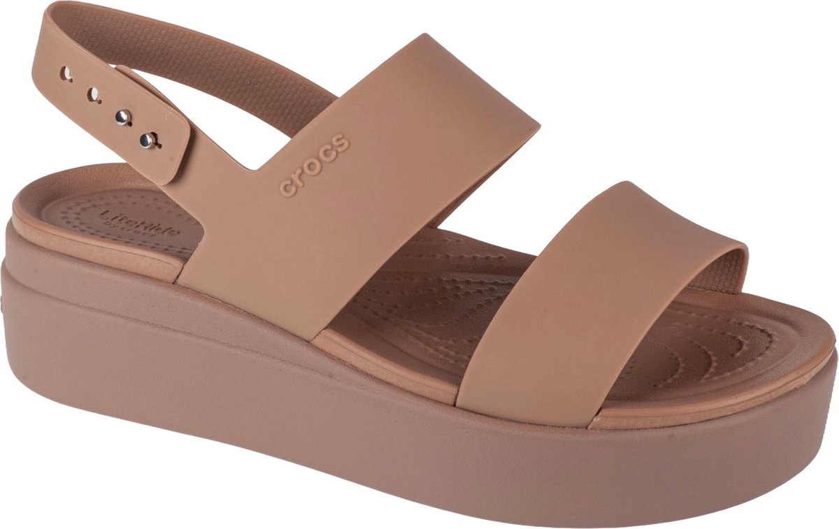 Damen Sandalen Crocs Brooklyn Low Wedge