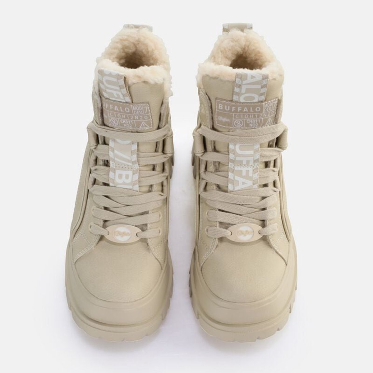 Damen Stiefeletten Buffalo Aspha Nc chaude - Vegan Nubuck Mid