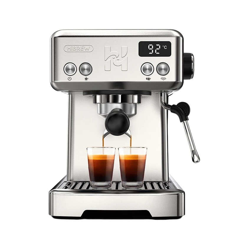 [EU Direkt] HalloBREW H10 Espressomaschine 1350W 15 Bar mit Digitalanzeige 1,8 l Wasserbehälter 88~96 °C Einstellbare Br