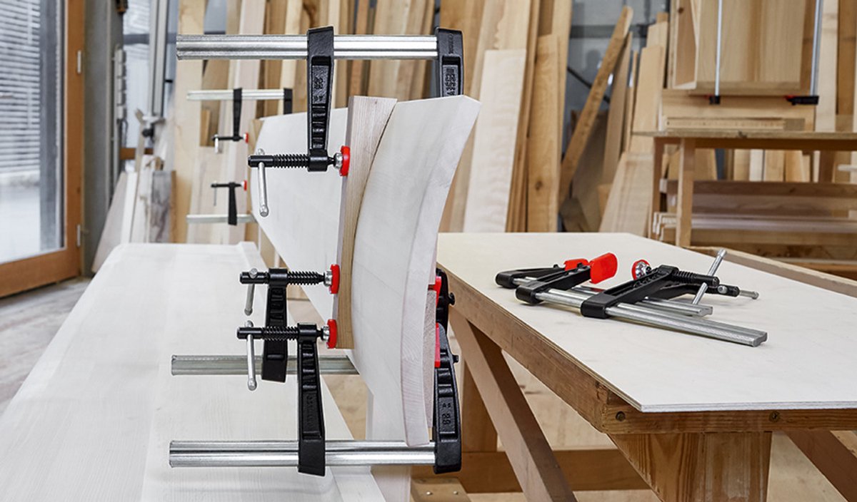 BESSEY Temperguss-Schraubzwinge TG20K 200 x 100 mm