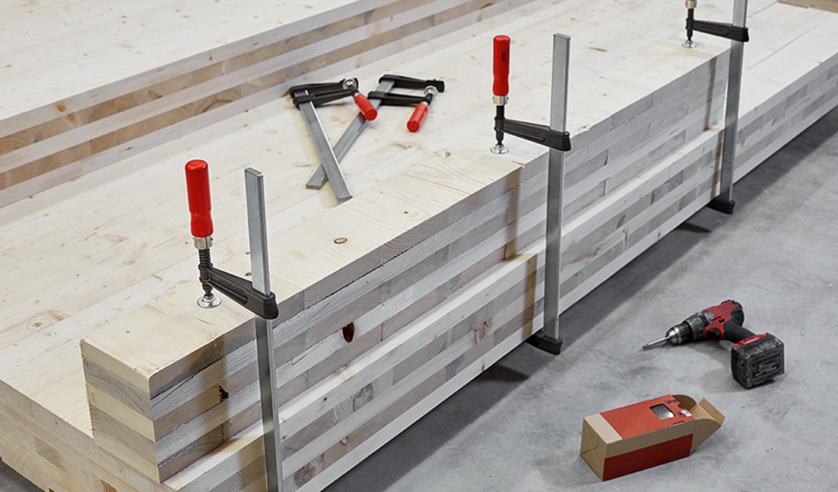 BESSEY Temperguss-Schraubknecht TGKR60 600 x 120 mm