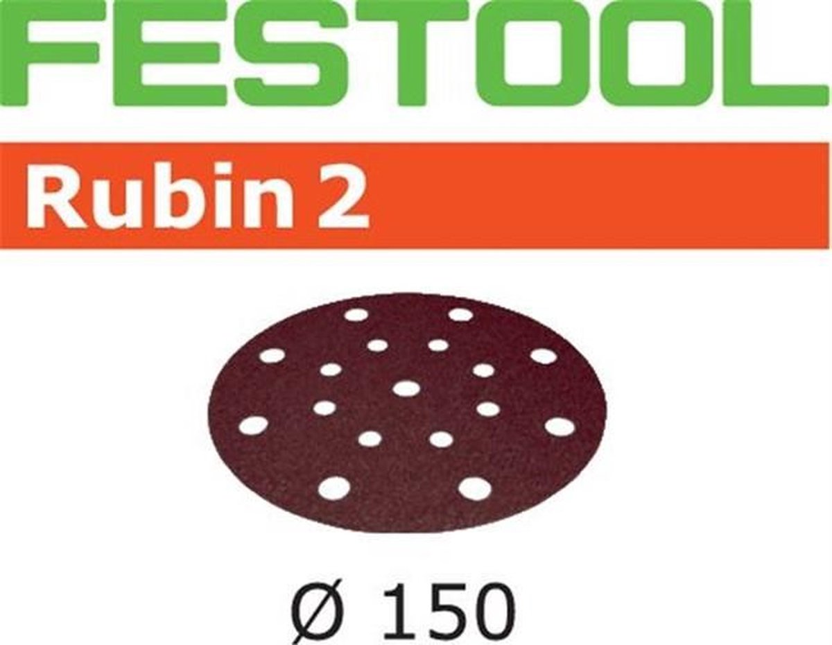 Festool 575188 Mola Diametro 150.00 mm Dimensione dei grani=80 50 pz.