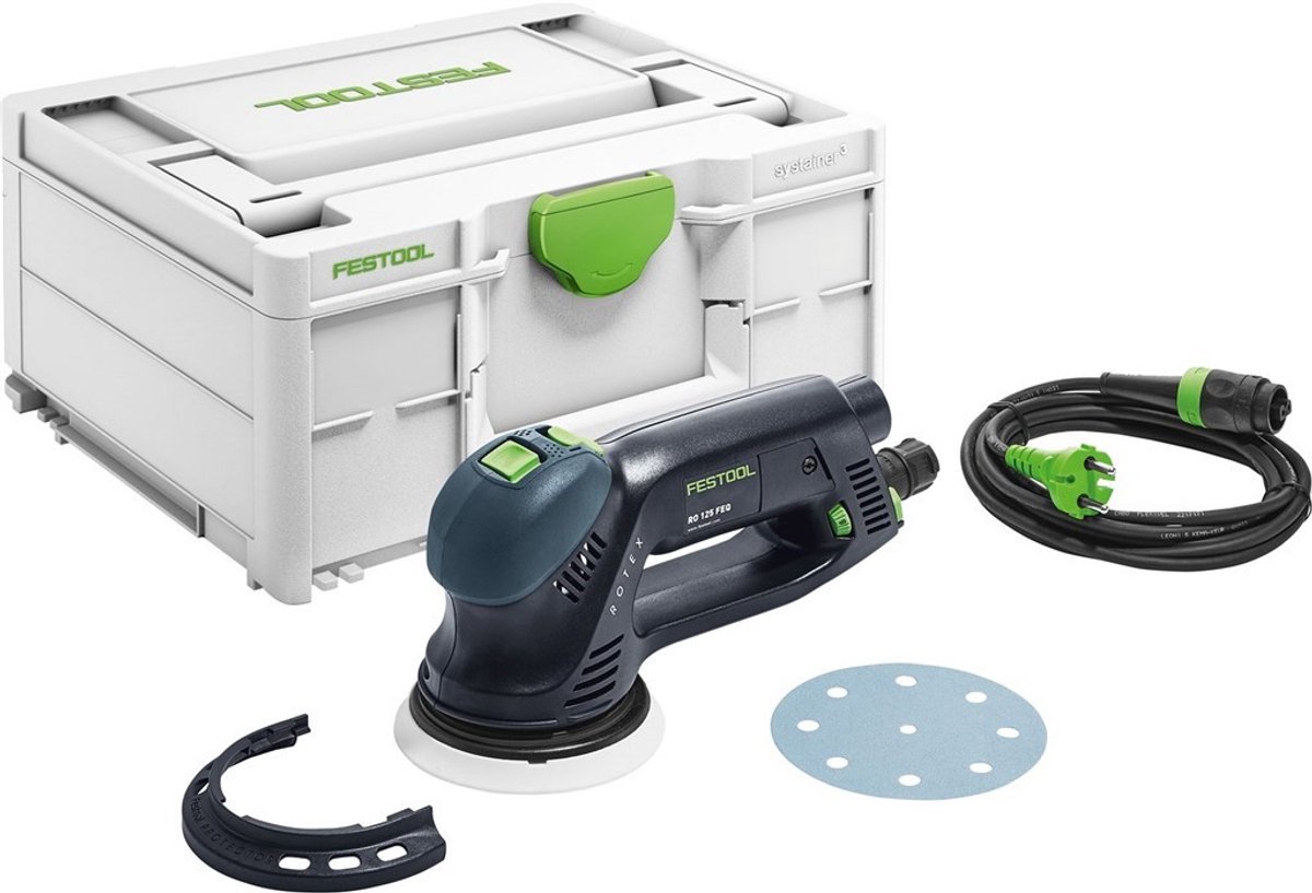 Festool RO 125 FEQ-Plus 576029 Levigatrice orbitale 500 W Ø 125 mm