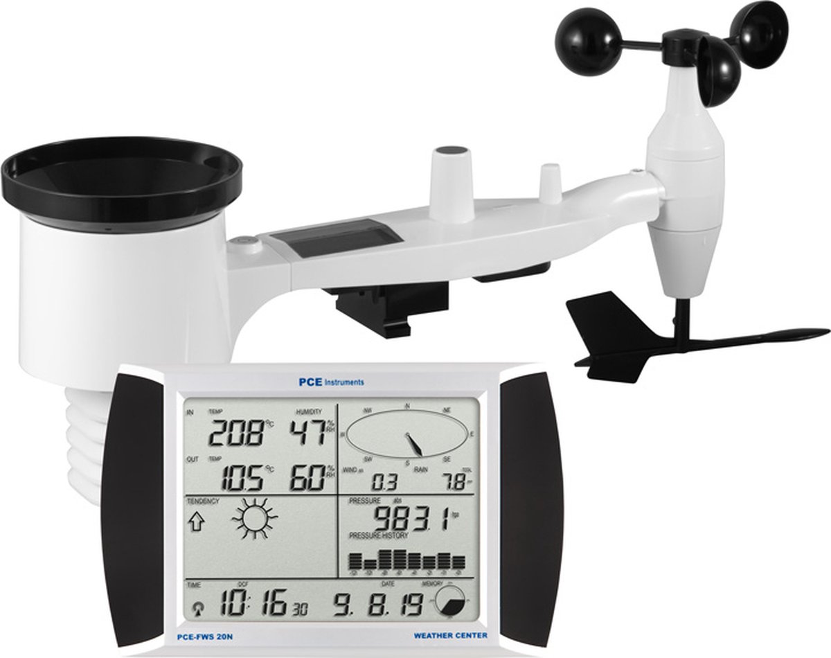 PCE Instruments PCE-FWS 20N-1 PCE-FWS 20N-1 Stazione meteo digitale