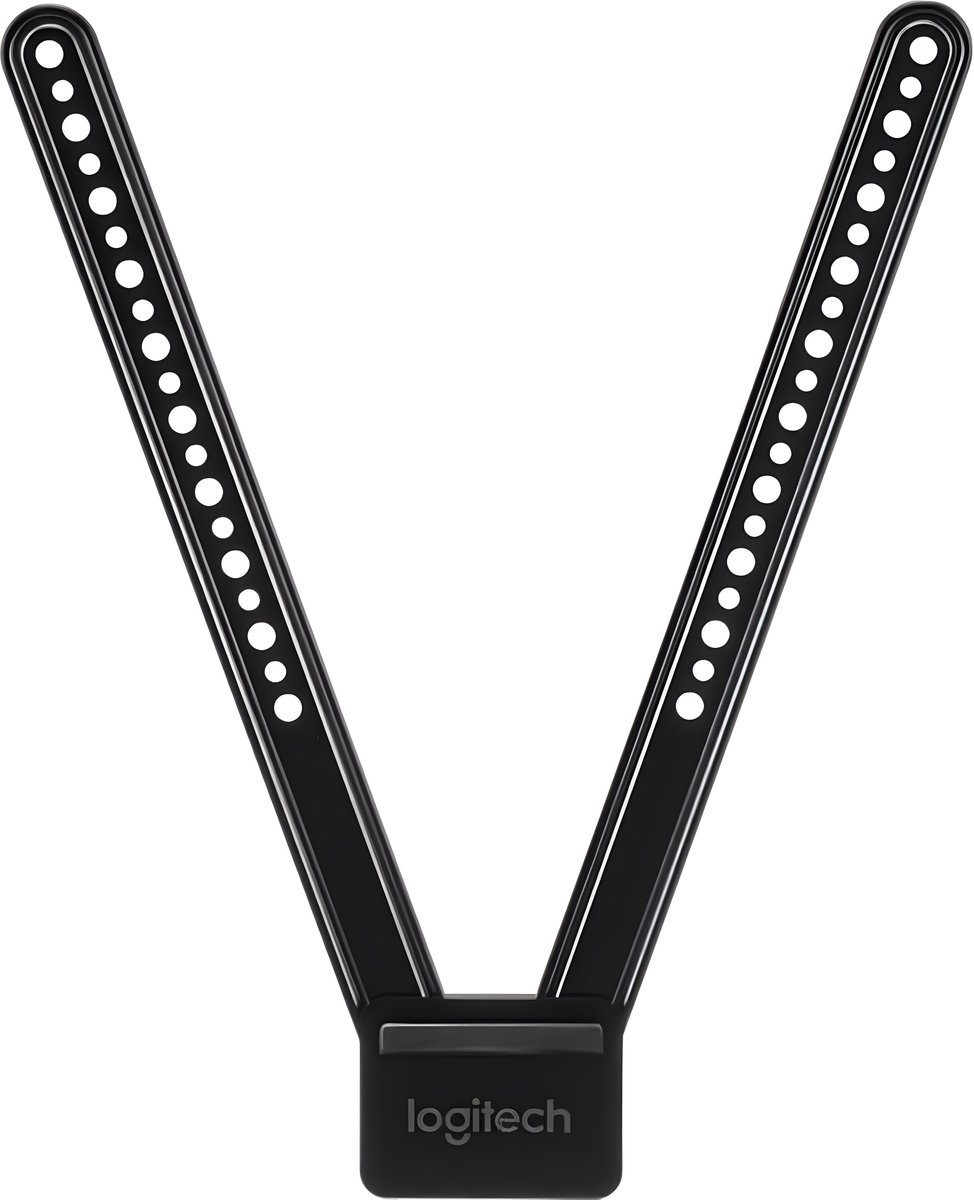 Logitech TV Mount MeetUp Supporto per monitor 1 Display: (s) Nero Fisso