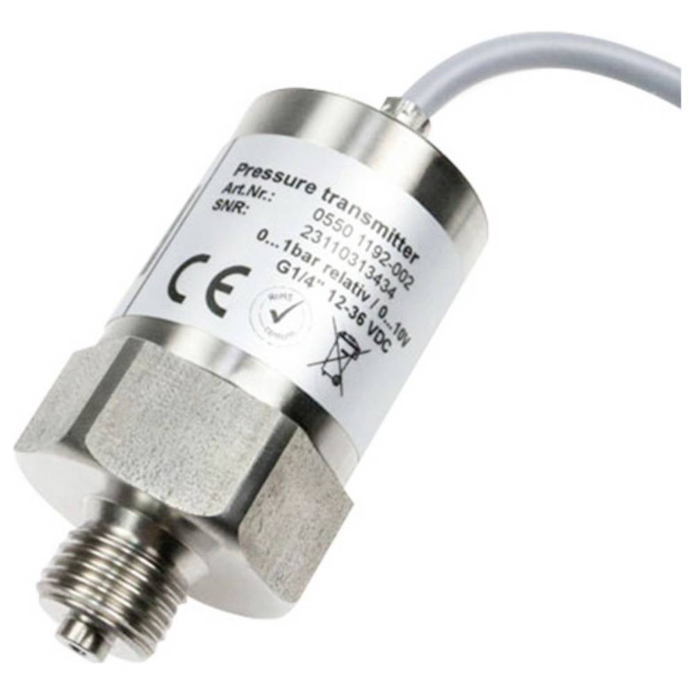 B + B Thermo-Technik Trasmettitore di pressione 1 pz. 0550 1182-001 -1 bar fino a 1 bar cavo Pezzo