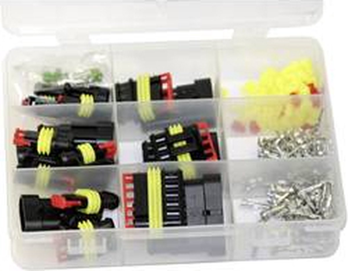 KIT Superseal TE Connectivity AMP-Superseal 1.5mm Series Passo: 6 mm 30S001 1 KIT