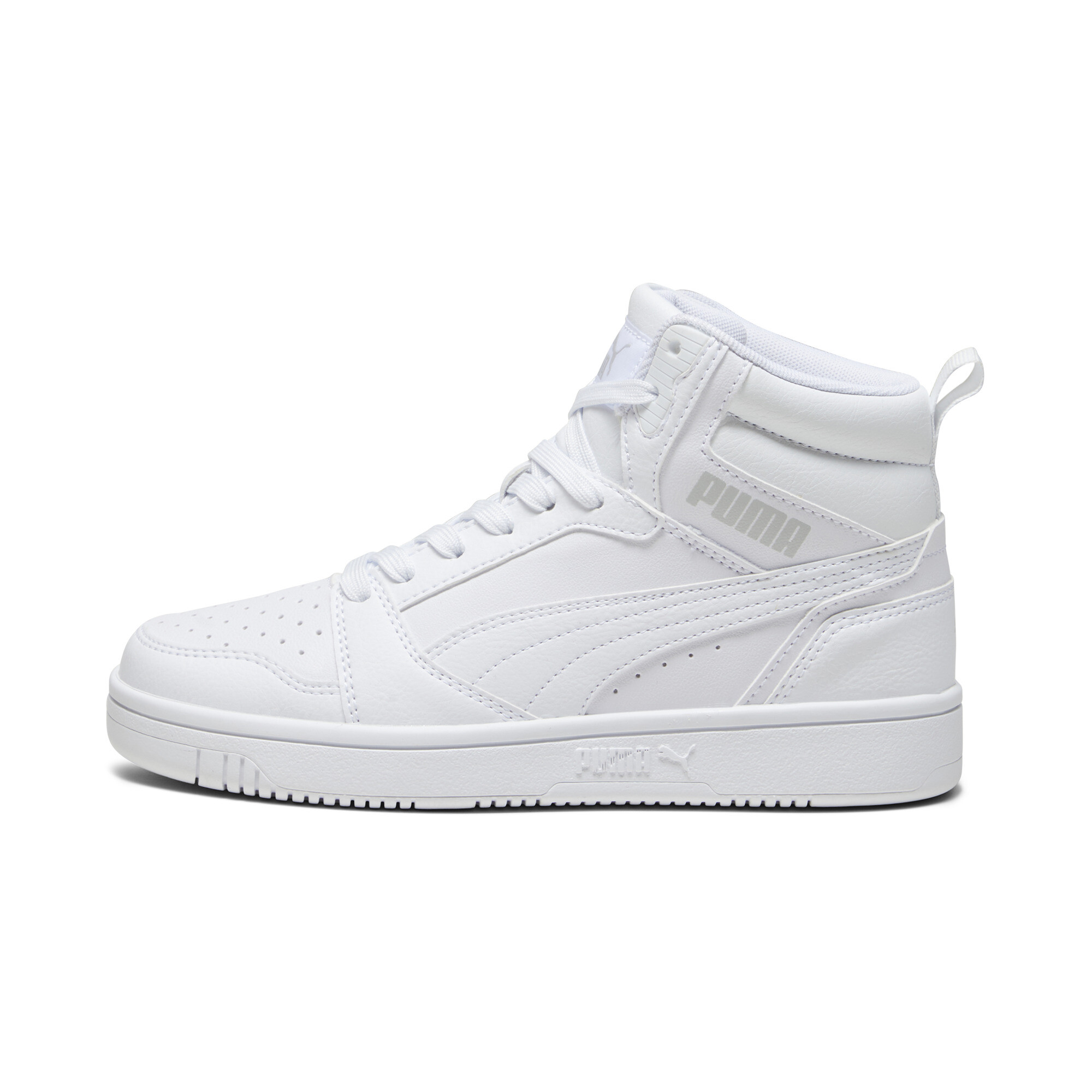 PUMA Rebound V6 Mid Sneakers Teenager, Schuhe, Weiß, 38