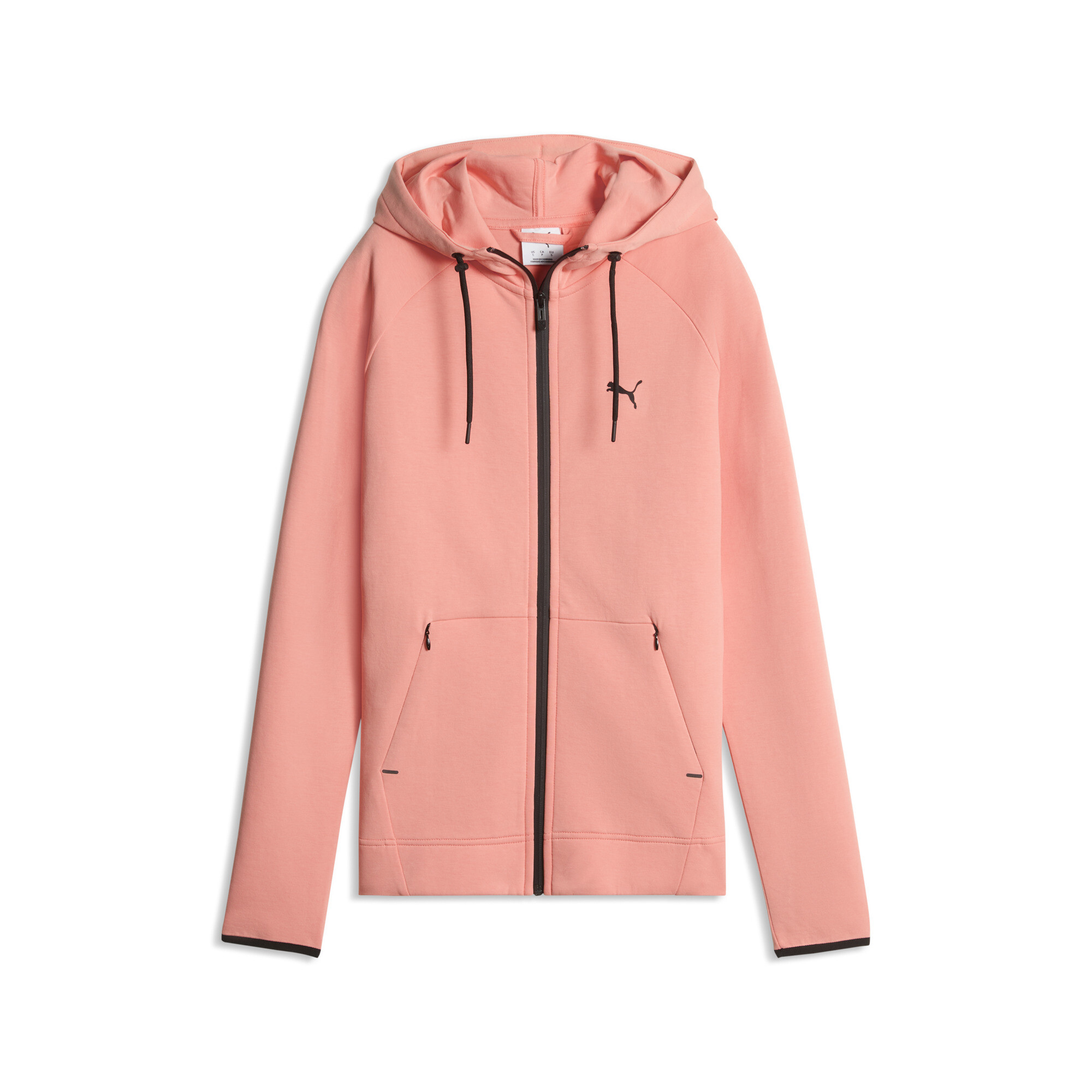 PUMA EVOSTRIPE Spacer Kapuzenjacke Damen, Kleidung, Rosa, S