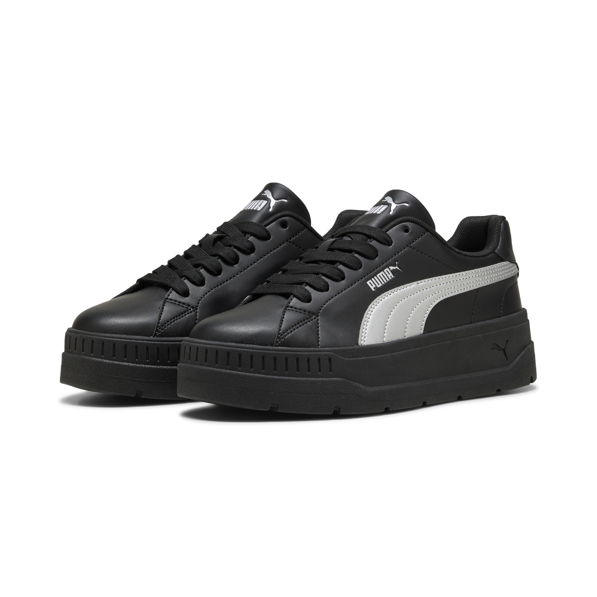 PUMA Karmen Classic Metallisch Glam Sneakers Damen, Accessoires, Schwarz, 41