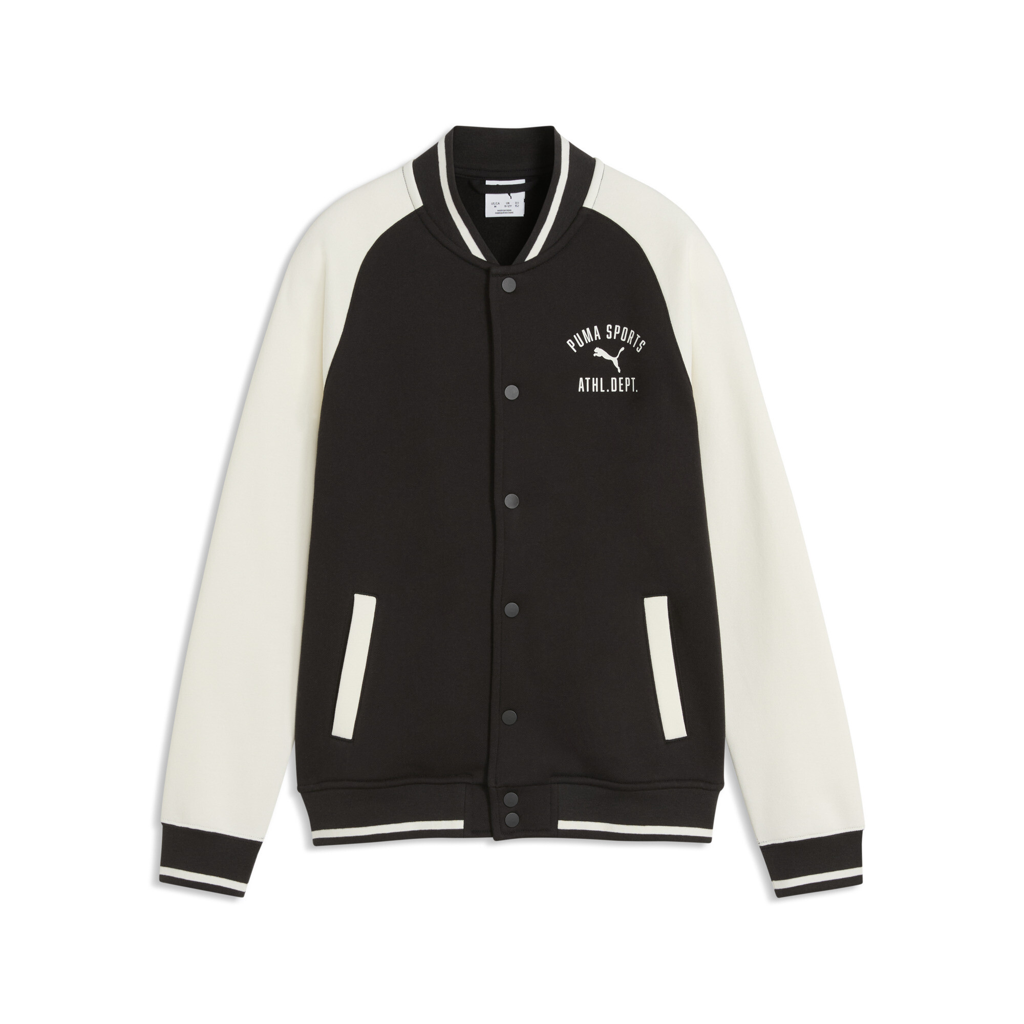 PUMA Varsity Fleece Trainingsjacke Teenager, Kleidung, Schwarz, 7-8Y