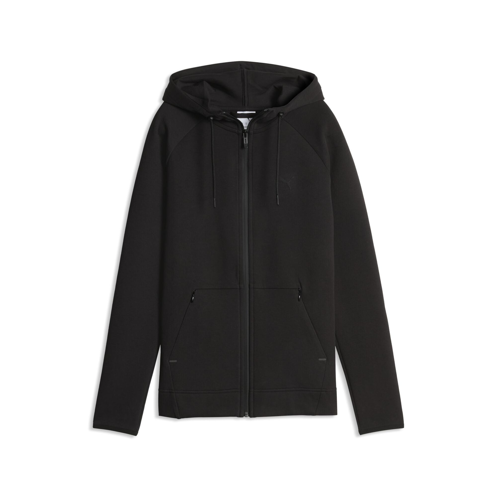 PUMA EVOSTRIPE Spacer Kapuzenjacke Damen, Kleidung, Schwarz, XS