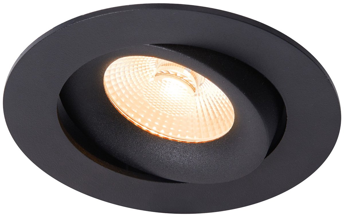 Aliki Einbauspots Black - Nordlux - Flurbereich - Aluminium