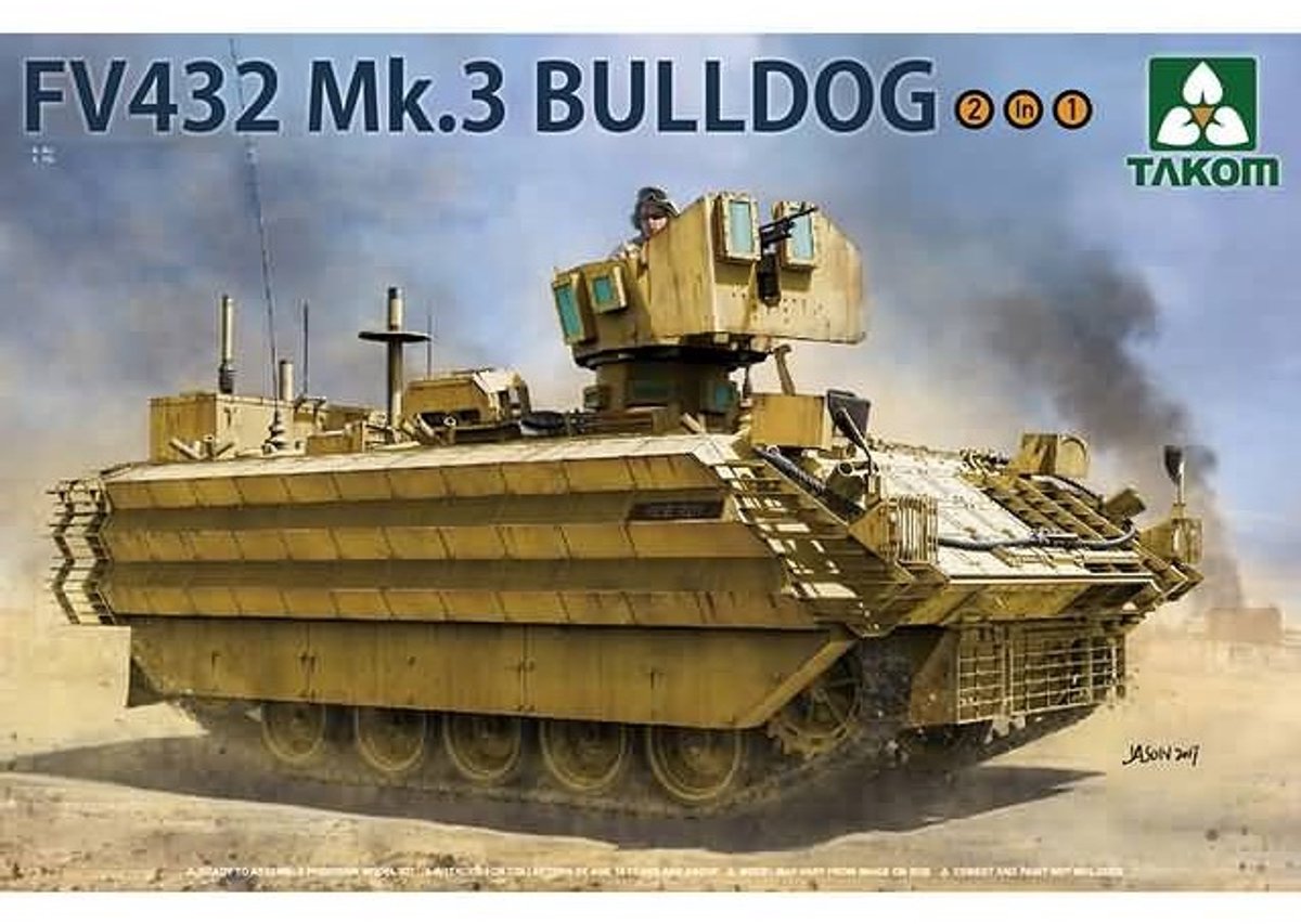 British APC FV432 Mk.3 Bulldog 2 in 1