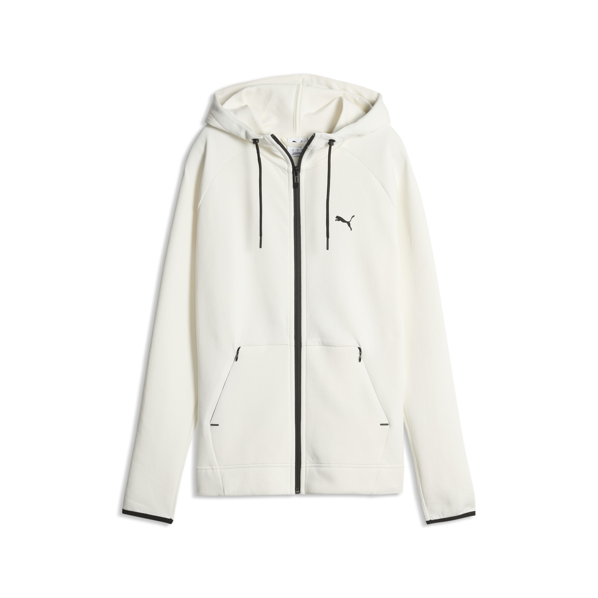 PUMA EVOSTRIPE Spacer Kapuzenjacke Damen, Kleidung, Weiß, M