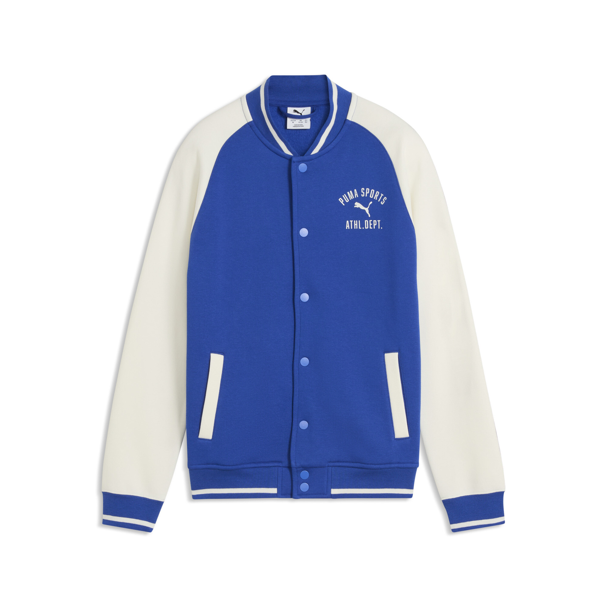 PUMA Varsity Fleece Trainingsjacke Teenager, Kleidung, Blau, 13-14Y