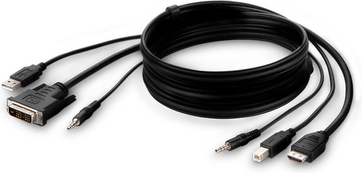 Belkin LinkSys HDMI/DVI SKVM VIDEO CBL, HDMI M/DVI M; 10'