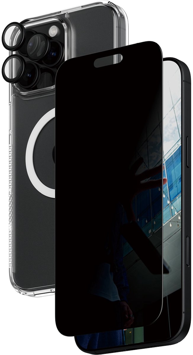 PanzerGlass PanzerGlass 3-in-1 Privacy Protection iPhone 16 Pro Max