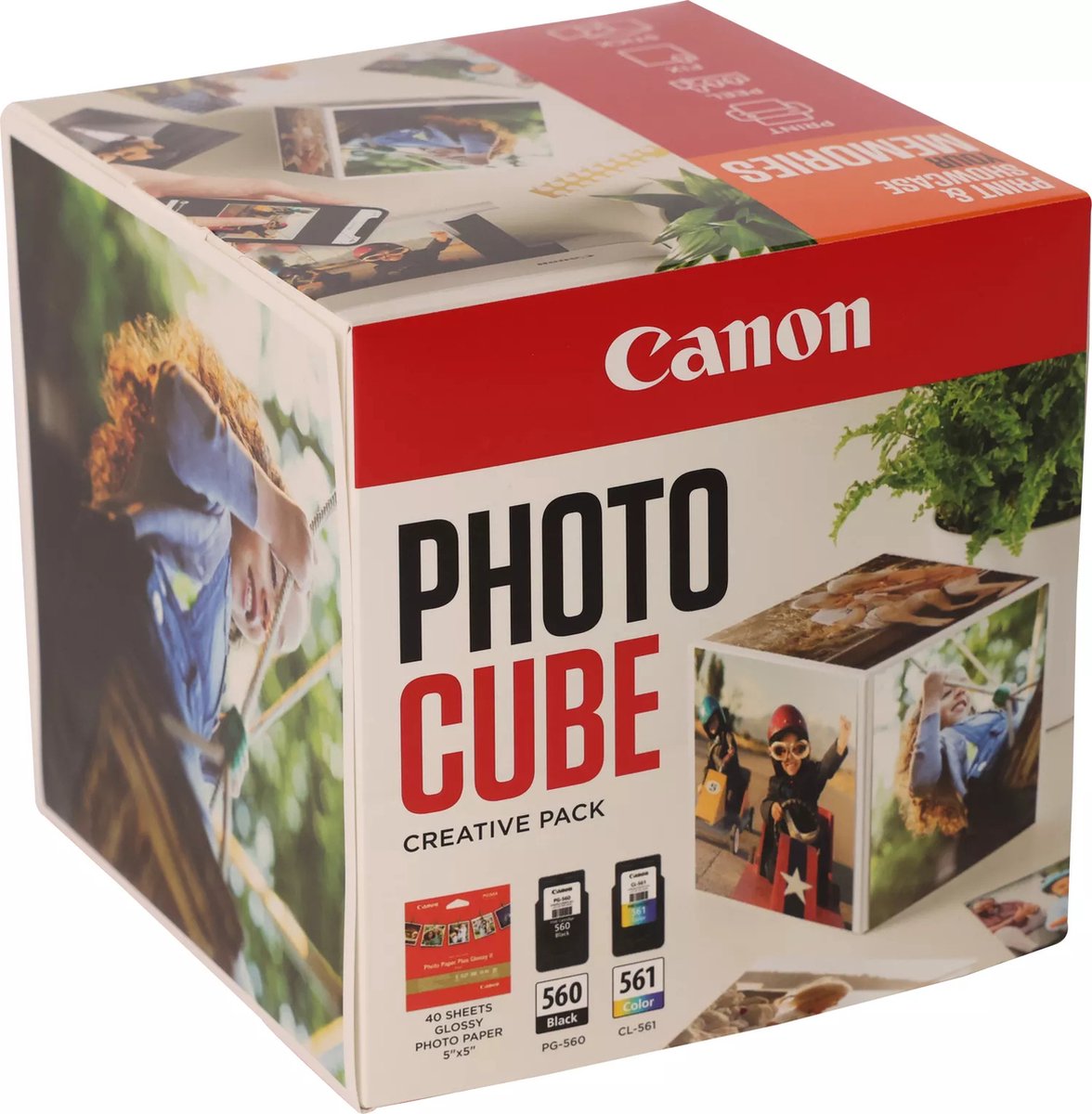 Canon Canon Fotowürfel PG-560/CL-561 Weiß Orange