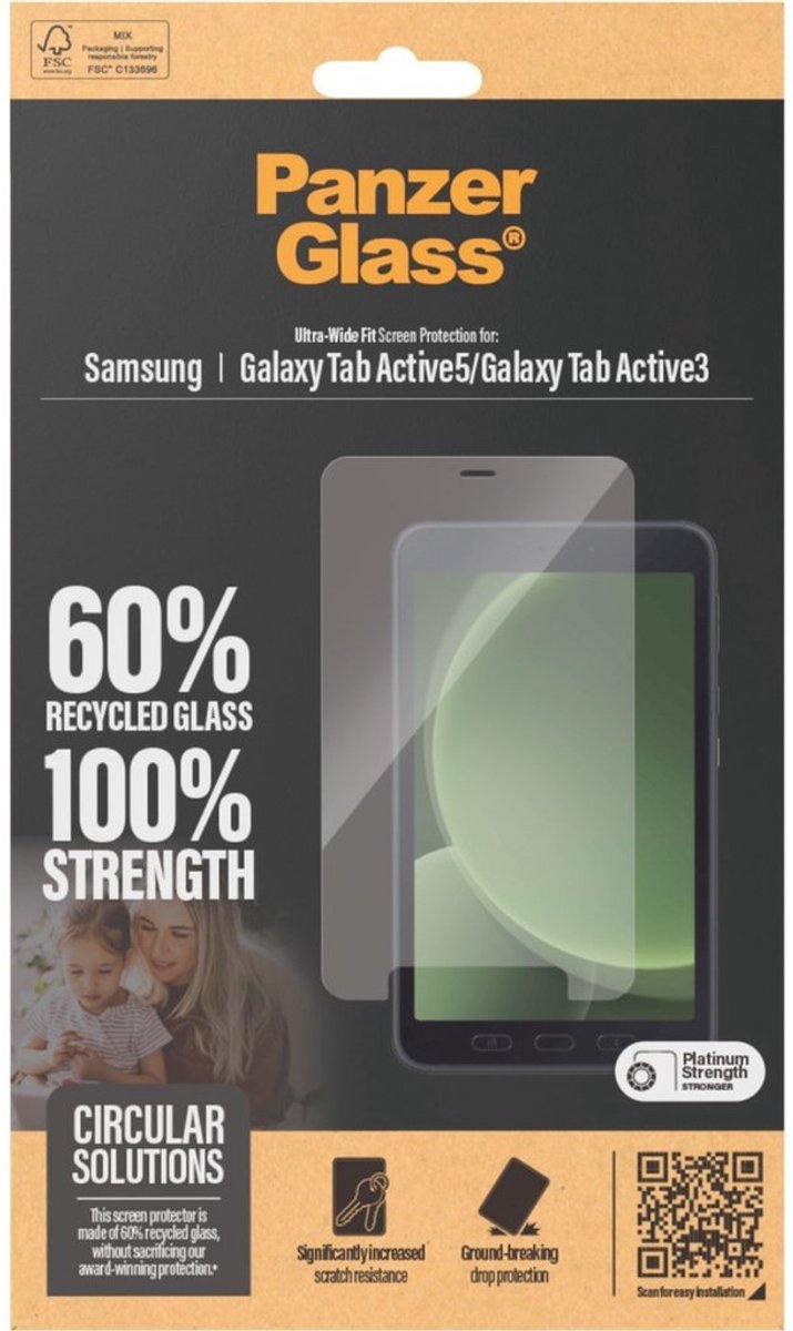 PanzerGlass PanzerGlass Screen Protector Galaxy Tab Active5 5G / Activ
