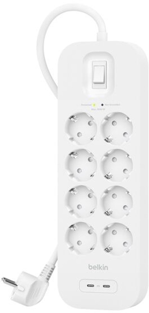 Belkin Belkin Steckdosenleiste 8-Fach, 30W 2m Kabel