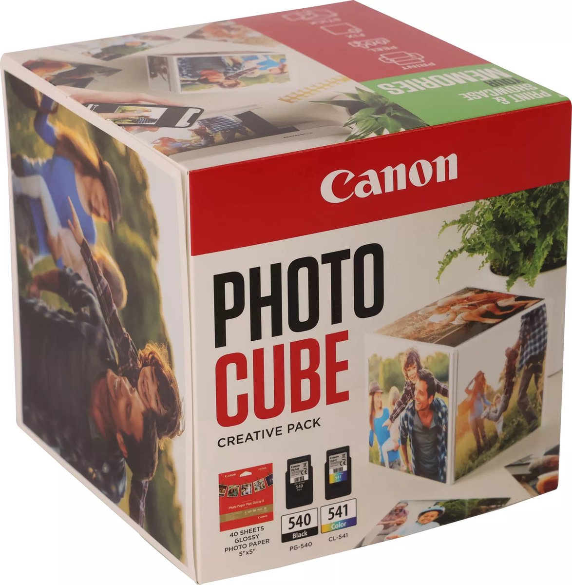 Canon Canon Fotowürfel PG-540/CL-541 Weiß/Grün