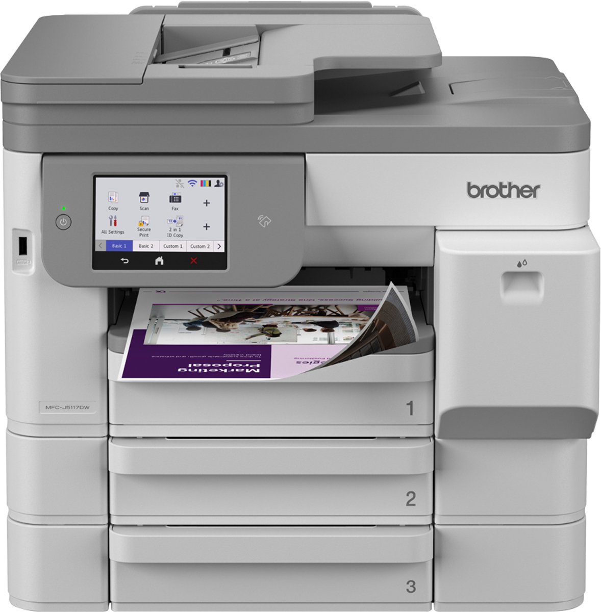 Brother Brother MFC-J5117DW 4in1 Multifunktionsdrucker (3x Papierk.)