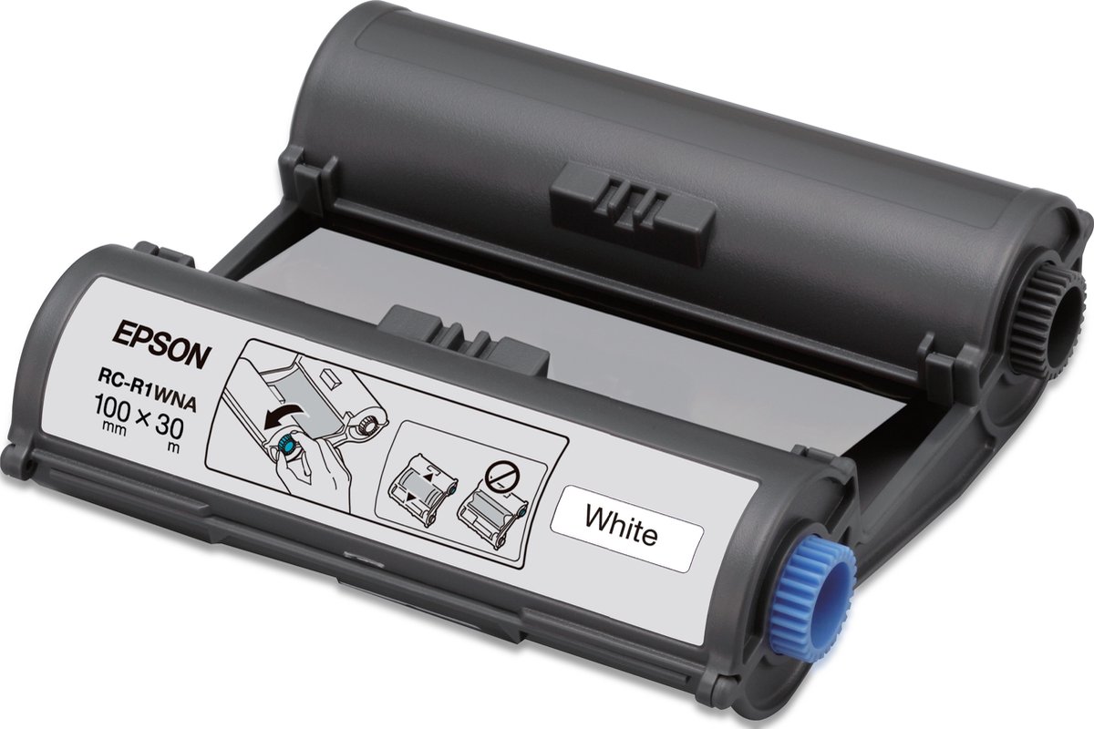 Epson Farbband RC-R1WNA 100mmx30m weiß
