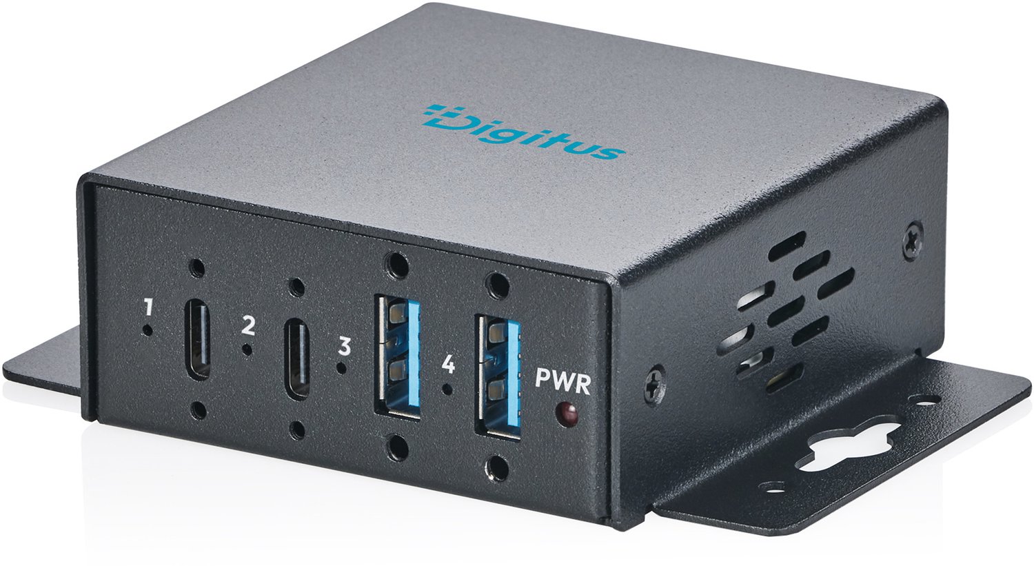 Assmann DIGITUS USB 3.2 Gen 1 Compact Industrial Hub, 4-Port