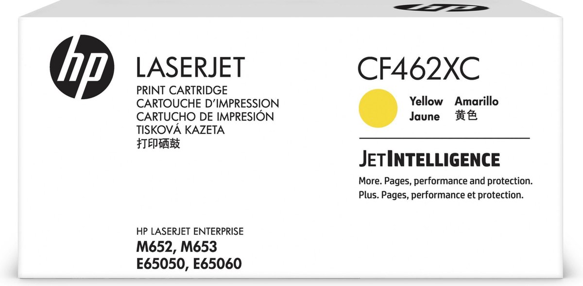HP Toner-Kartusche HP 656X gelb