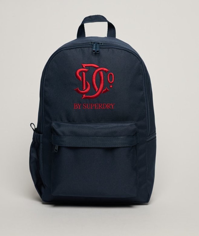 Superdry Damen Heritage Rucksack Reguläre Passform Navy - Größe: 1Größe