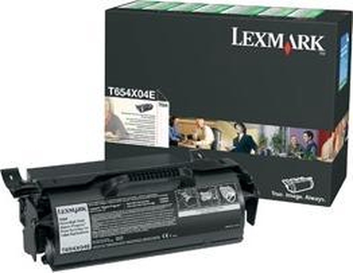Lexmark Rückgabe-Tonerkartusche Lexmark T654X04E T654 schwarz