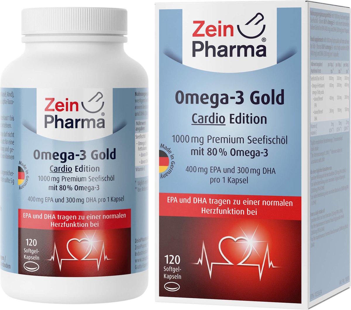Zein PHARMA Ultra EPA Omega 3 120 St Kapseln
