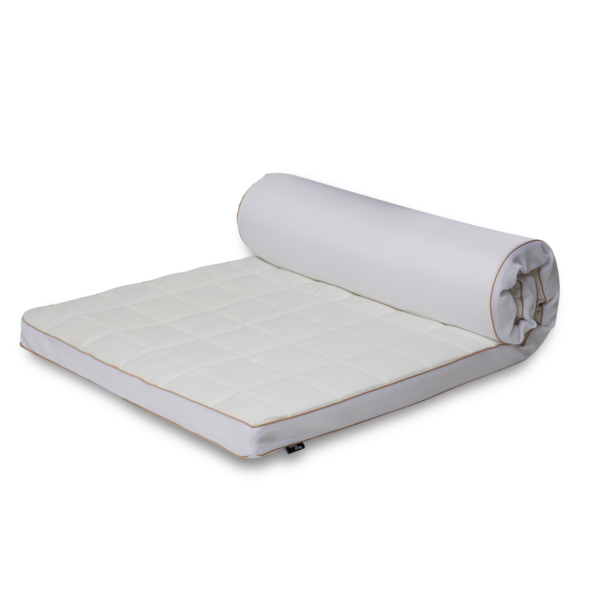 Topmatratze - 140x200 cm 8 cm hoch - NASA Memory-Schaum - Borg Living - ergonomische Topmatratze