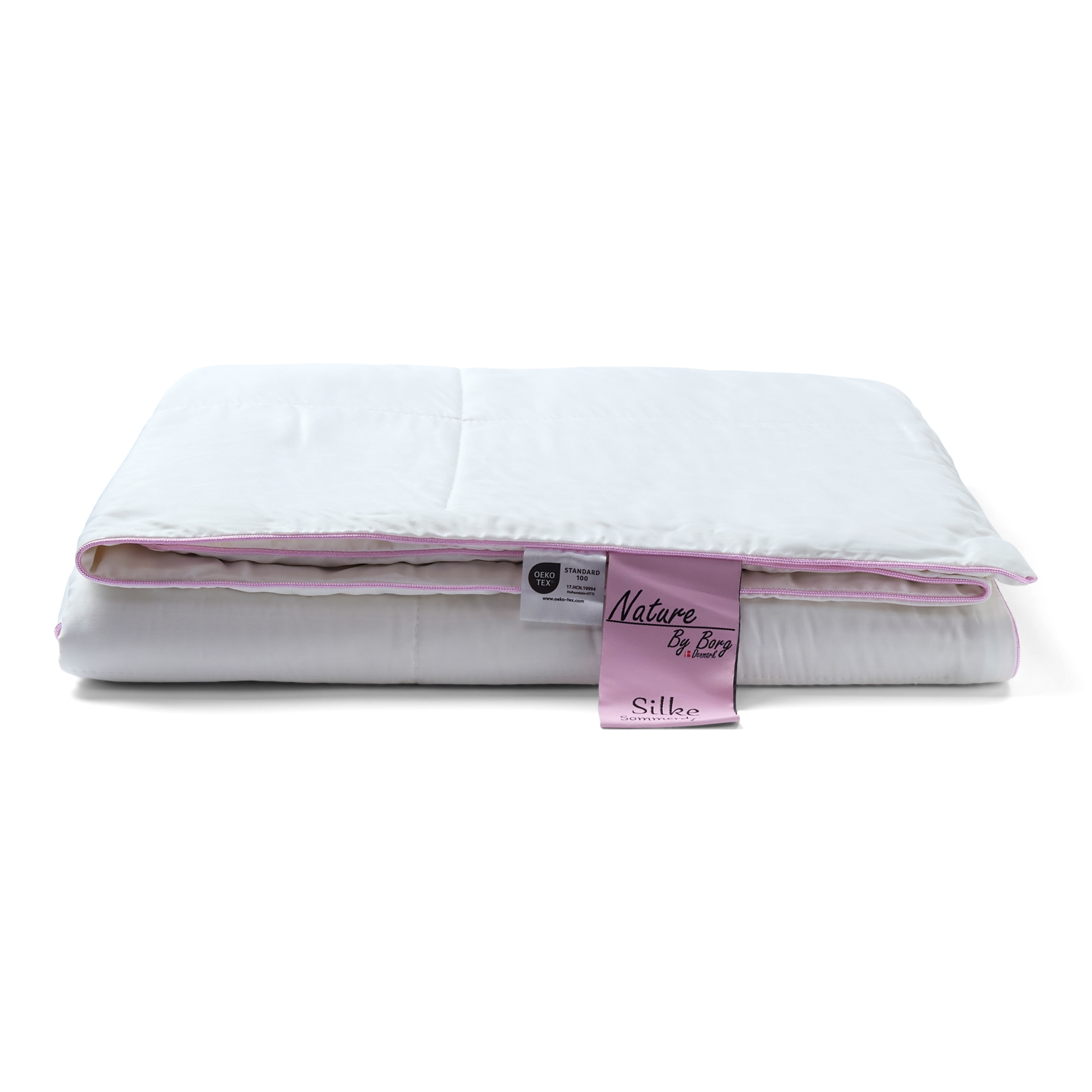Sommer-Seidenbettdecke - 100% Maulbeerseide und Bambus - 140x200 cm - Nature By Borg