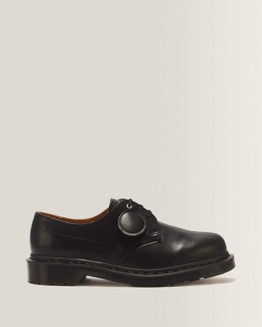 Dr. Martens 1461 Sage Nation 3-Ösen Leder Schuhe in Schwarz, Größe: 39
