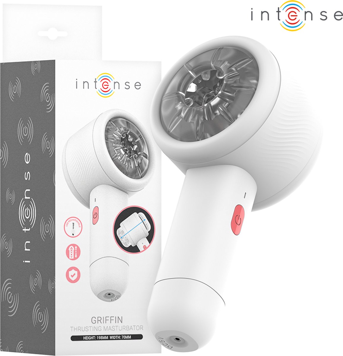Intense Griffin Masturbador Automático Con Empuje