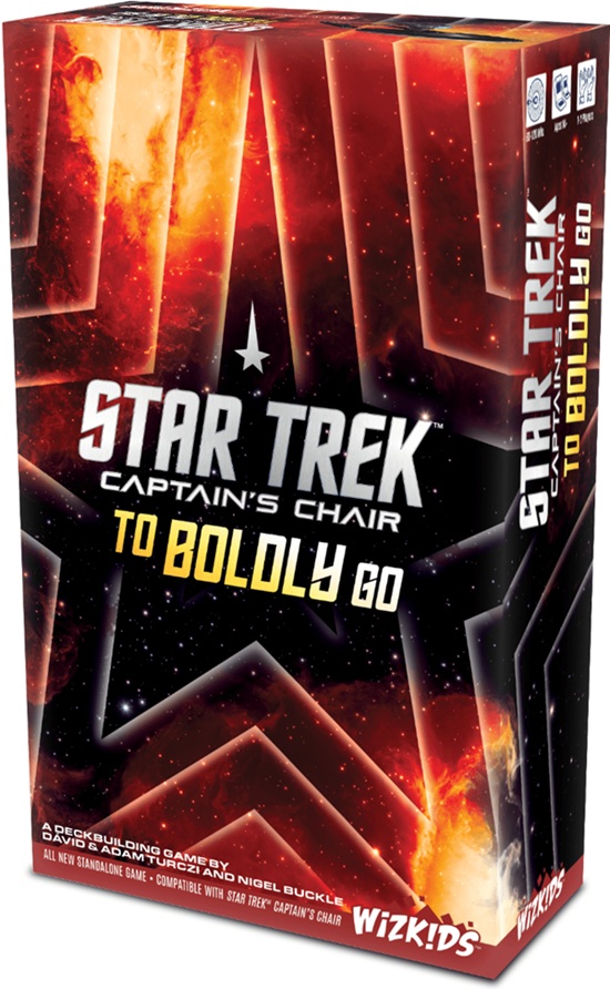 Star Trek: Captain's Chair - To Boldly Go (+ Promo Pack 2) - Wizkids Card game