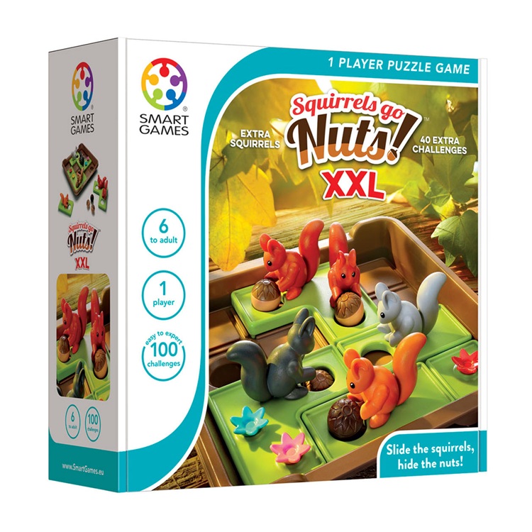 Squirrels Go Nuts XXL - SmartGames Thinking game Thinking puzzle