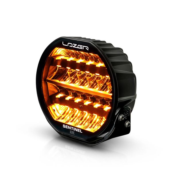 Auxiliary light LAZER Sentinel 9 Elite+ - Round / 23 cm / 300W / Ref. 5, 4 pcs - Complete set